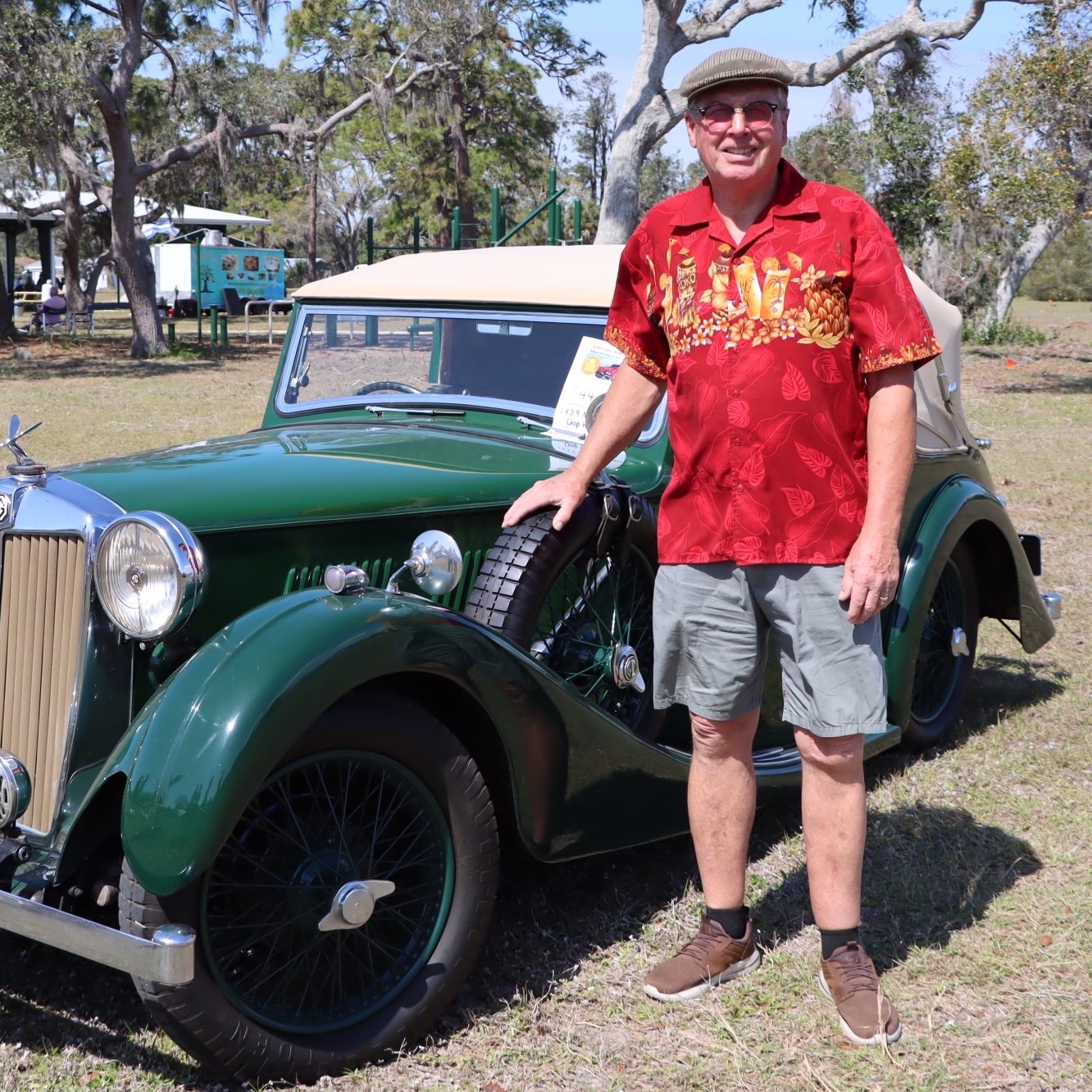 Historic Nokomis Day Classic Car with Owner Sqaure 2